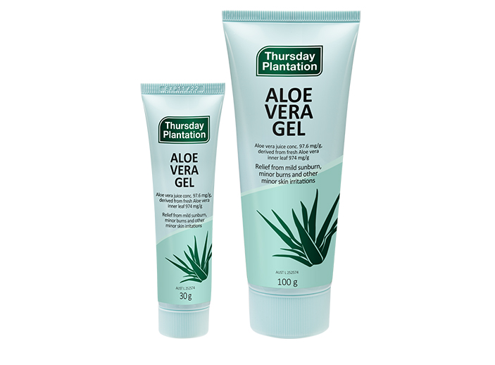 Aloe Vera Gel Organic, with Aloe Vera, Sunburn Relief, After Sun